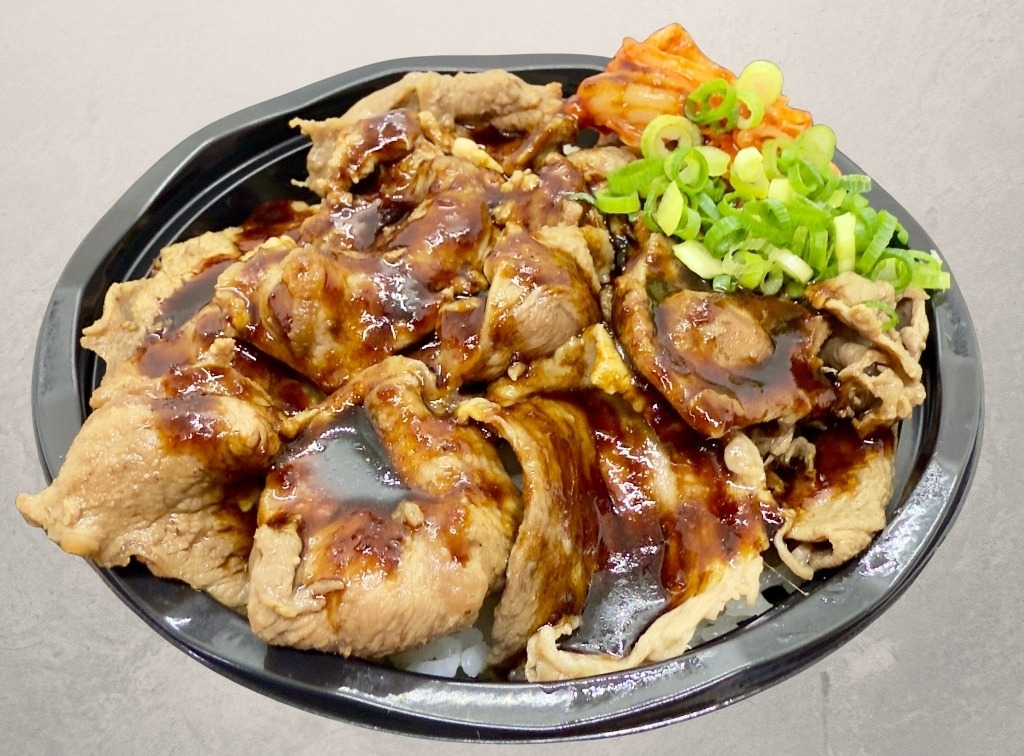 ラム肉のジンギスカン丼