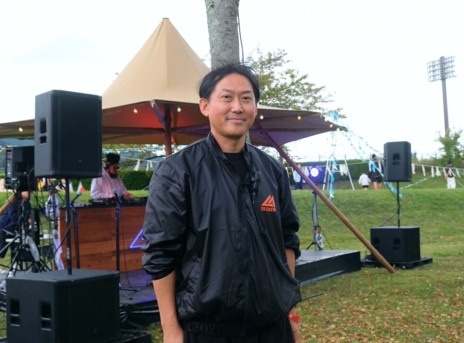 福島市議でもあるDJ NANASHIMAさんが語る「食と音楽でつながるLIVE AZUMA」