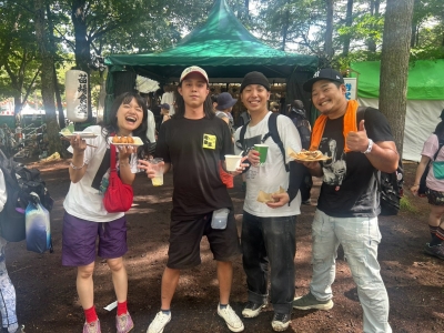 フジロックに初出演したthe Tiger。ライブ前にエネルギーチャージしたフェスごはんは？