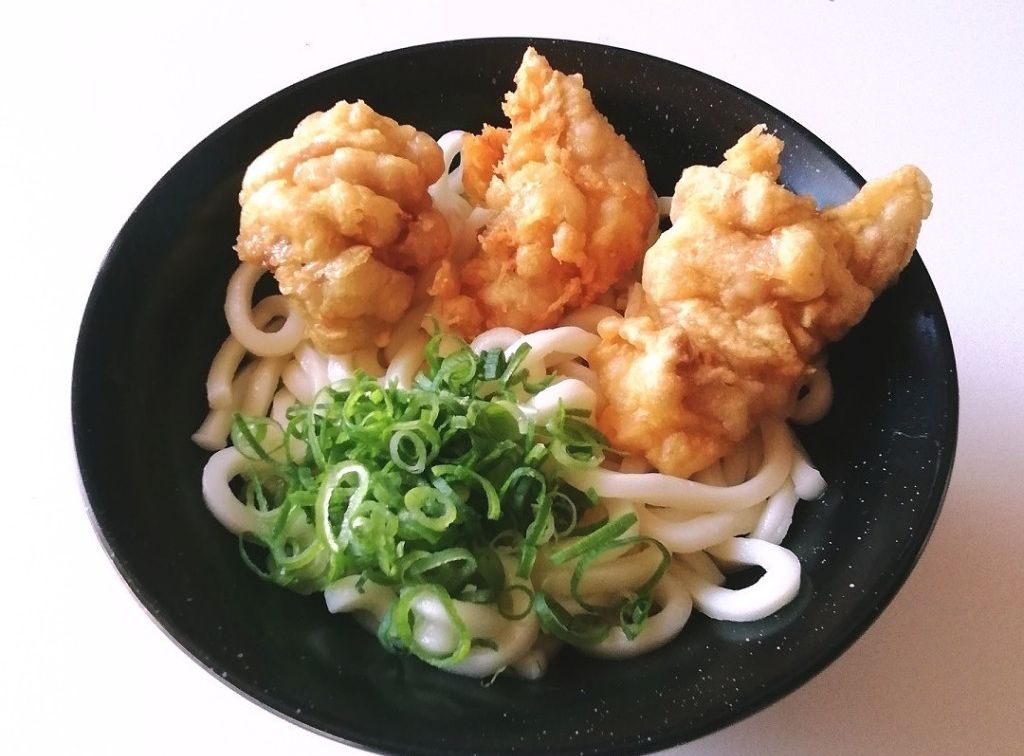 とり天うどん