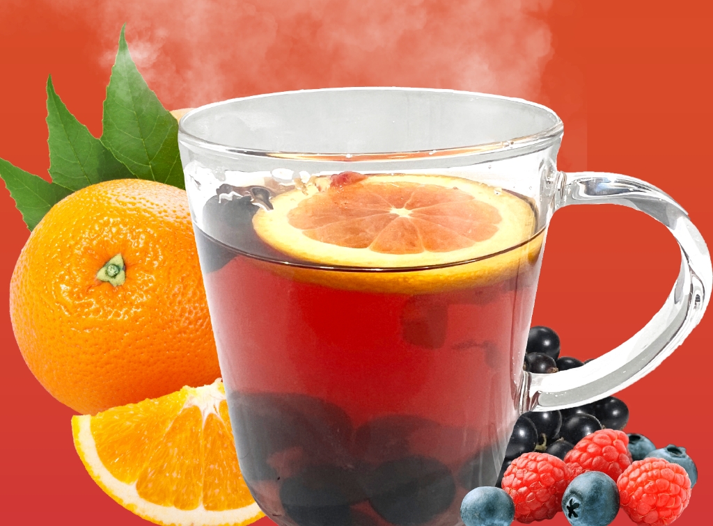 ホットフルーツティー