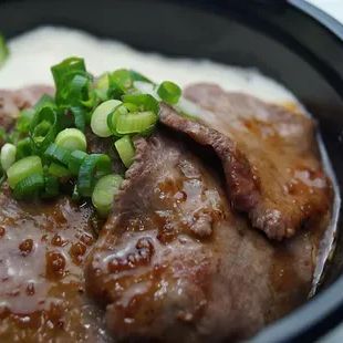 男の鉄板焼き屋台