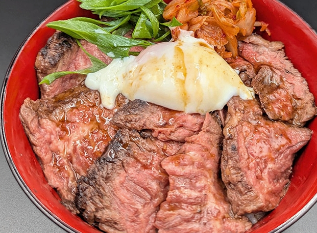 ハラミ焼肉丼 / ハーフ丼