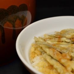 わかさぎの天丼