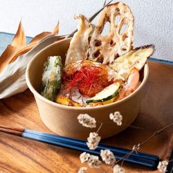 夏野菜の南蛮丼