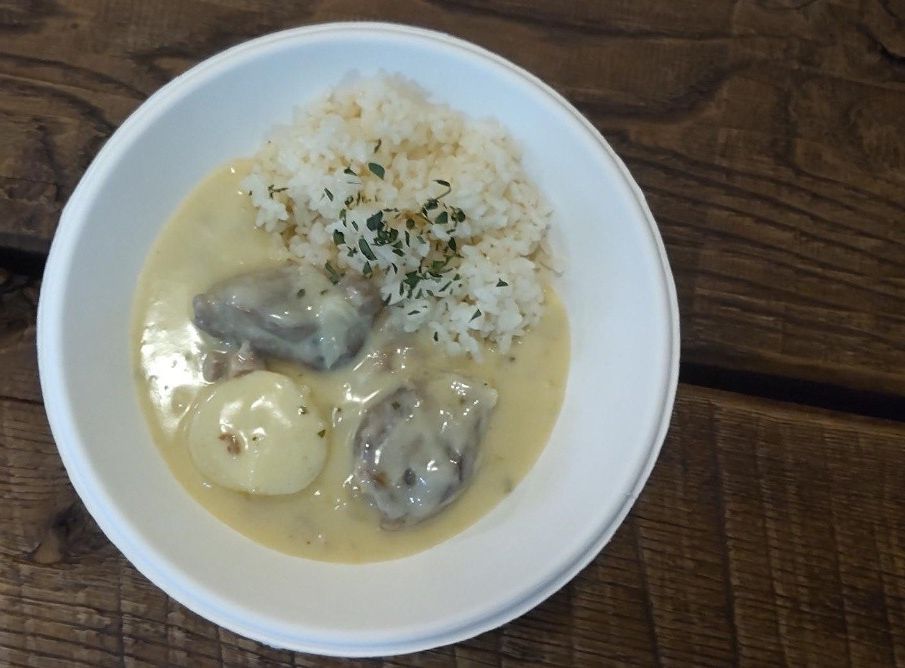 鶏肉のクリーム煮