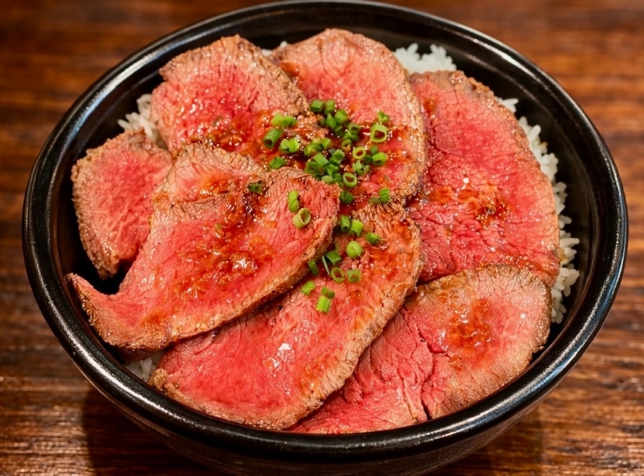 トリュフ香る仔羊のロースト丼