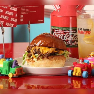 BLUE THREE -burger shop-