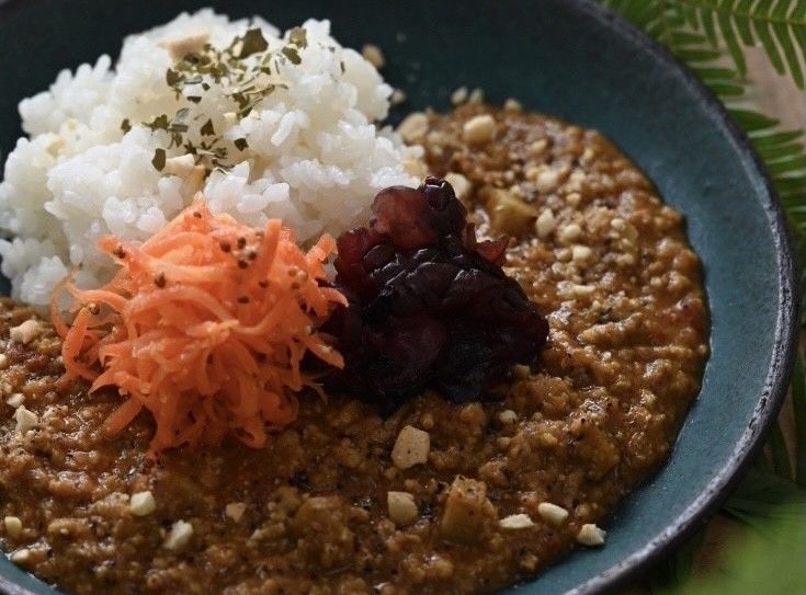 ローズポークのキーマカレー