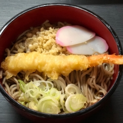 料亭の味　大海老天ぷら蕎麦