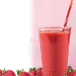 いちごのスムージー