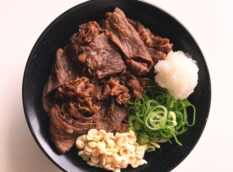 牛肉おろしぶっかけうどん