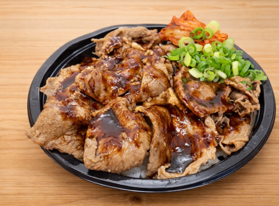 ラム肉のジンギスカン丼