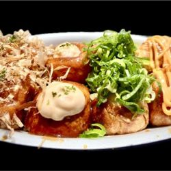 大たこ焼四種盛