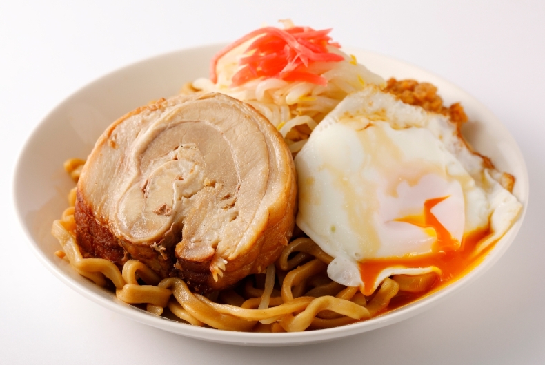 極太背脂焼きそばさのめん