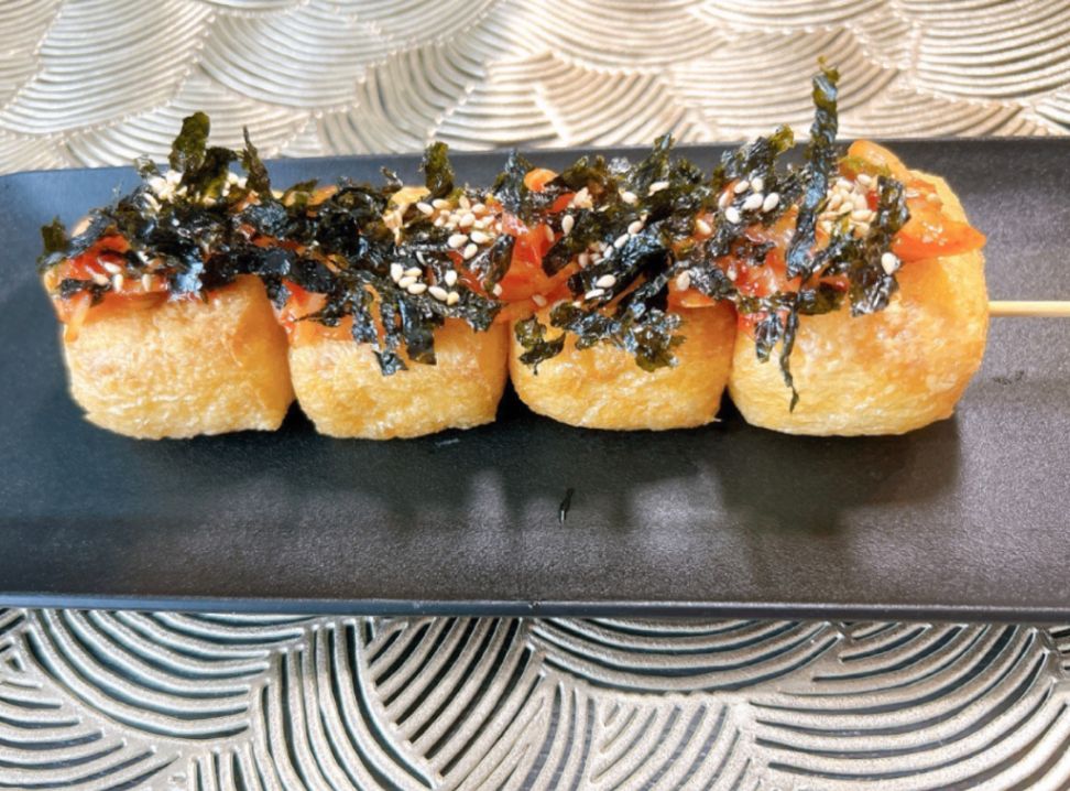 油揚げ串キムチ