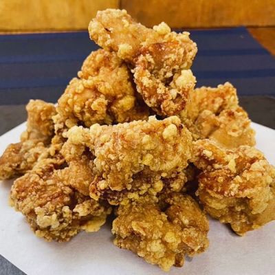にしやまの、から揚げ。