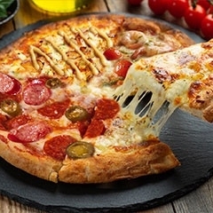 超よくばりクォーター (クワトロ、てりマヨ、ディアボロ、えびトマト)