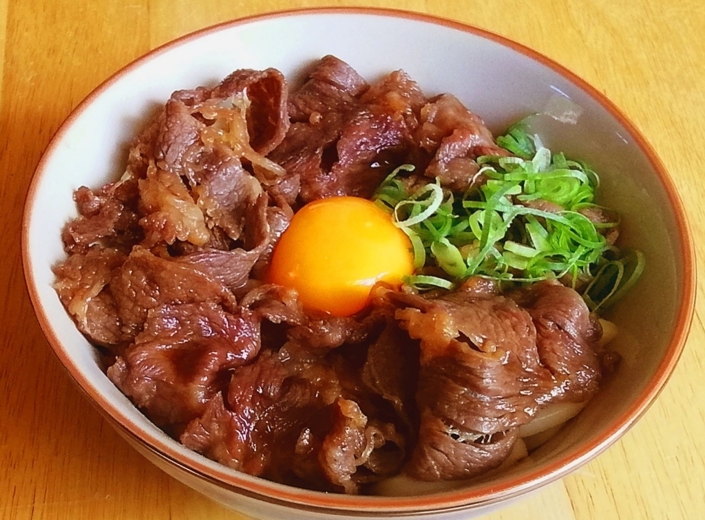 牛すき釜たまうどん