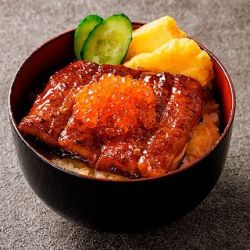 いくらうな丼