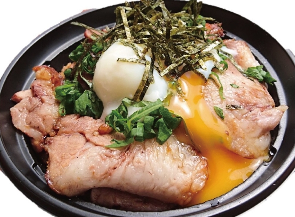 もち豚丼