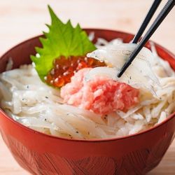 浪江のシラウオ食べ比べ丼