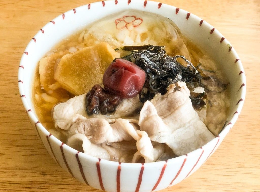 料亭の味 冷やし豚しゃぶ梅茶漬け