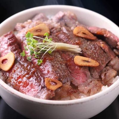 あがの姫牛ステーキ丼
