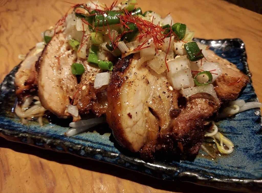 自家製炙りチャーシュー
