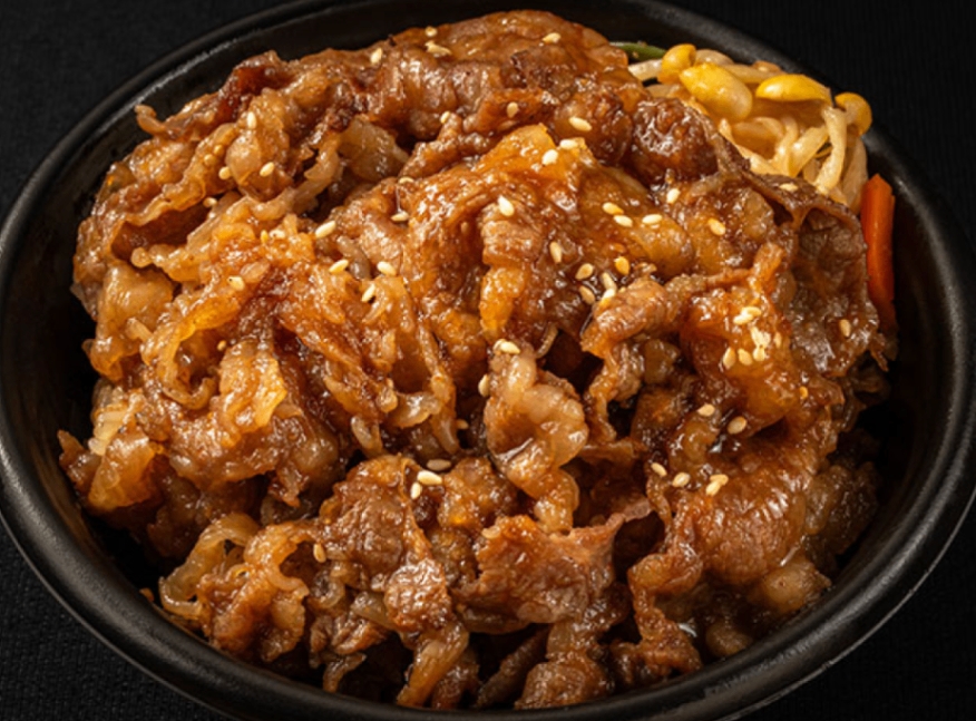 国産牛たれ漬け焼肉丼