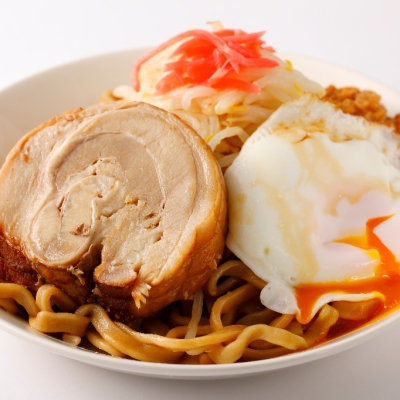 極太背脂焼きそばさのめん