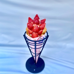 ストロベリーバブルワッフル