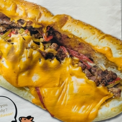 チーズステーキサンド