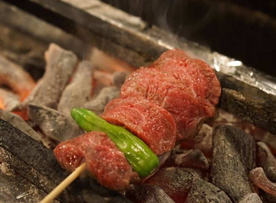 和牛カルビ串