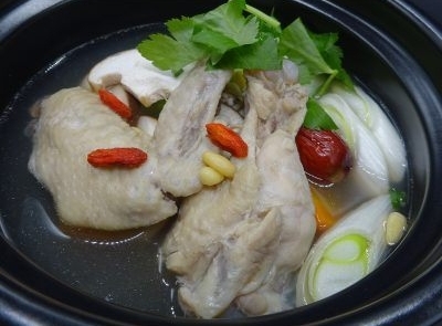 サムゲタンスープ