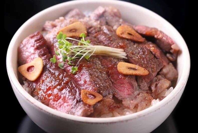 あがの姫牛ステーキ丼