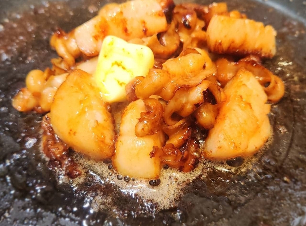 ほたてのバター醤油焼き