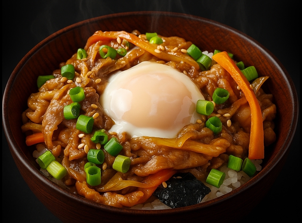 温玉プルコギ丼