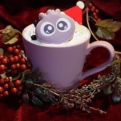 ブルブルくんカフェ Blueberry Noël Market