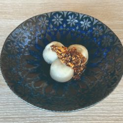 うどん水餃子 食べるラー油のさくさくソース掛け(3個)