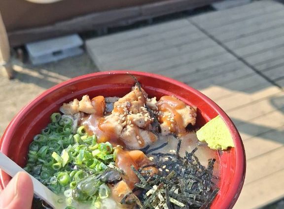 炭火焼 鶏まぶし丼　オルガン