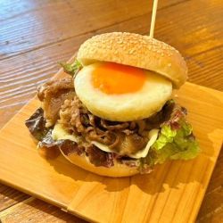 絶品！すき焼きバーガー