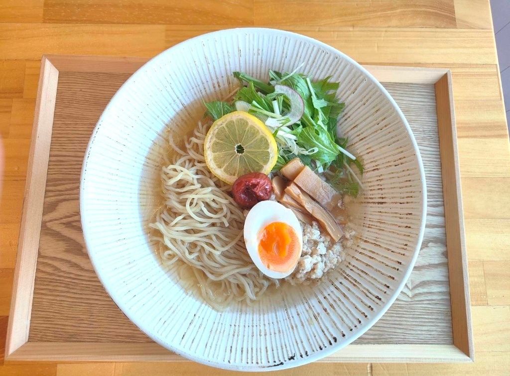 冷やし鶏塩そば