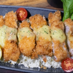 チキンカツライス