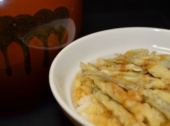 わかさぎの天丼