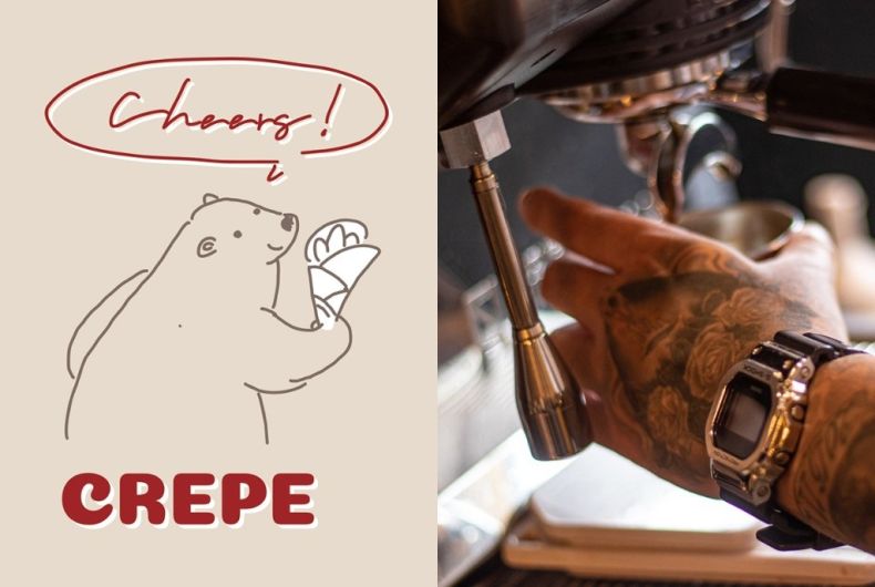 Cheers! CREPE with Chill Coffee House