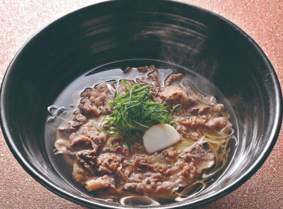 肉のおうどん