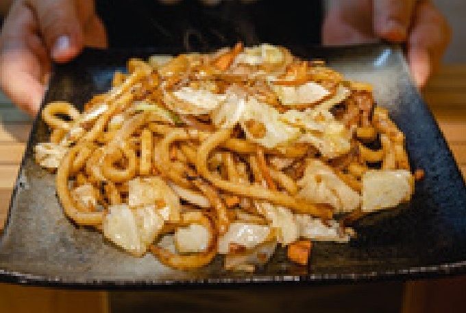 小倉焼うどん発祥の店『だるま堂』