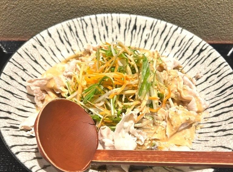 豚しゃぶ蕎麦