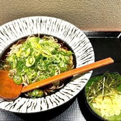 九条ねぎ蕎麦